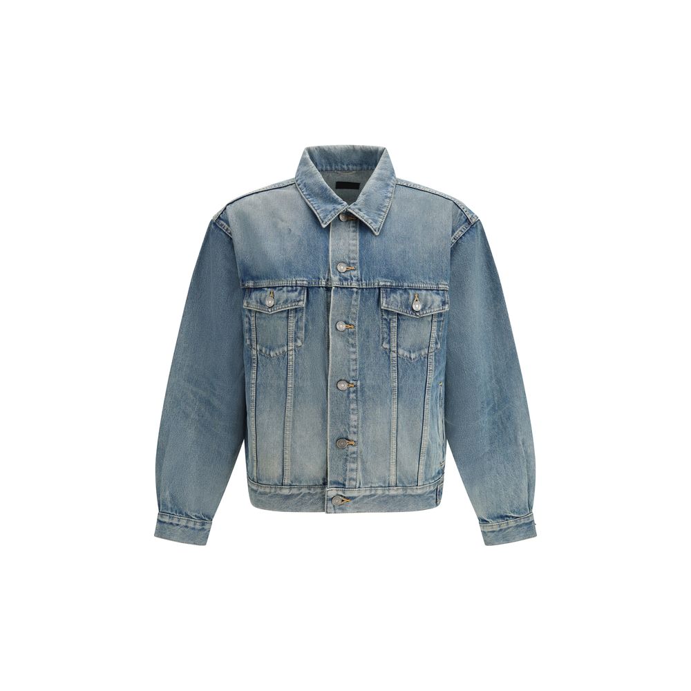 Blue Cotton Denim Jacket