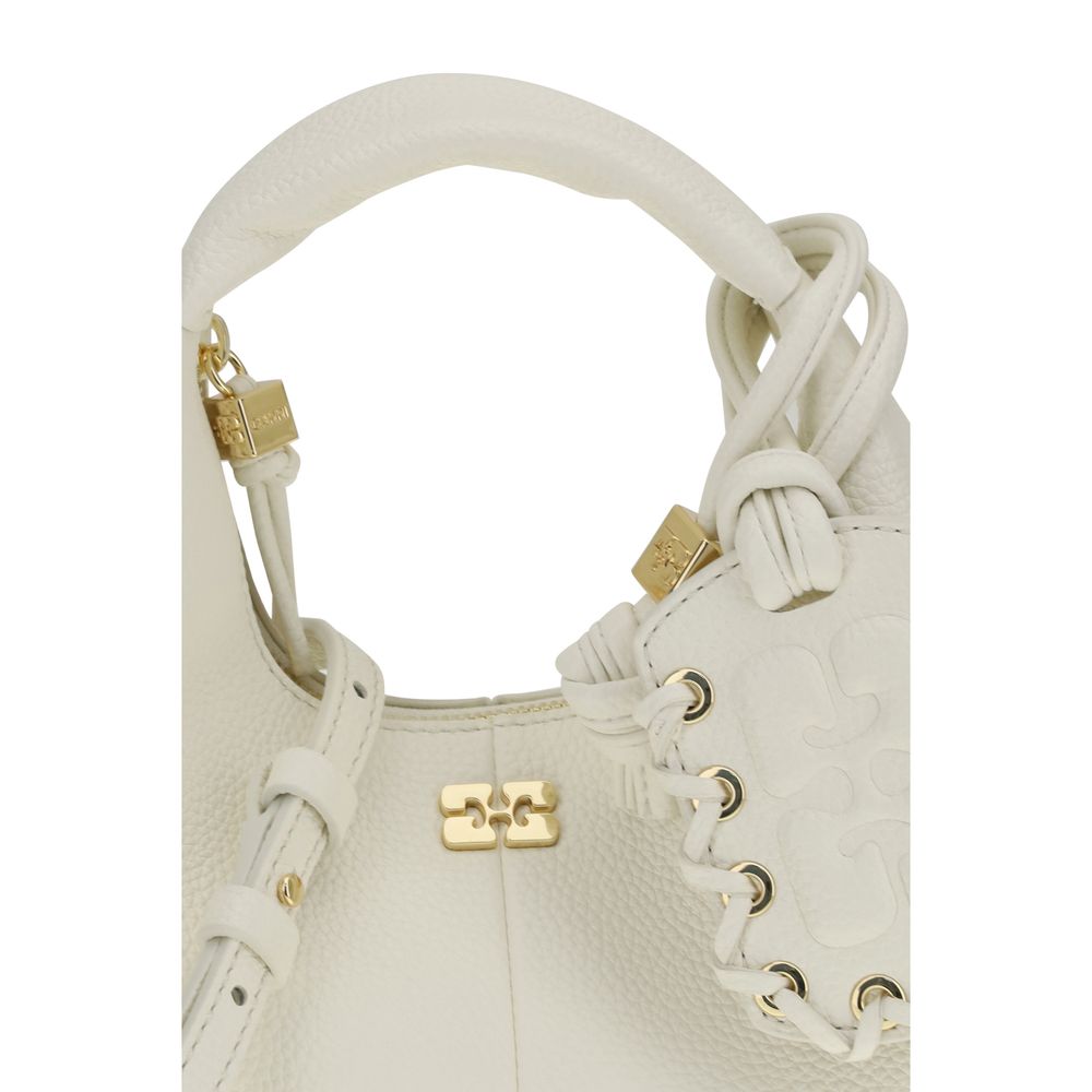 White Recycled Polyester Shoulder Bag
