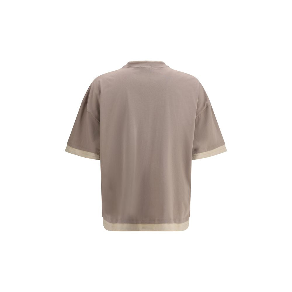Brown Cotton T-Shirt
