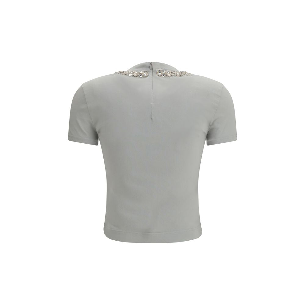 Gray Cotton T-Shirt