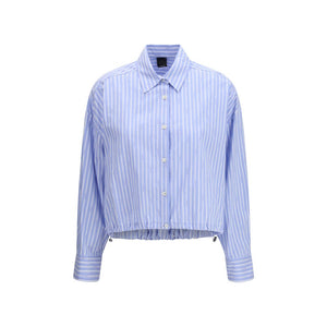 Blue Cotton Pattern Shirt