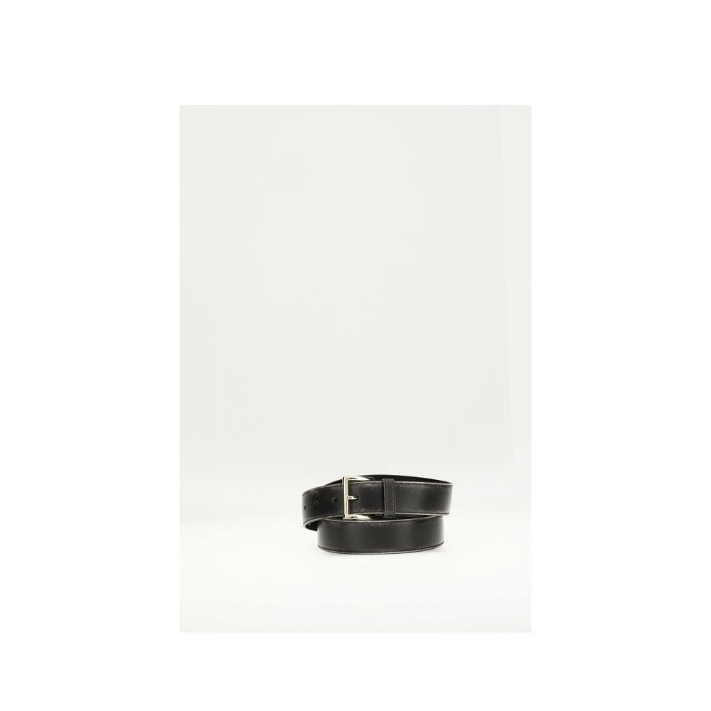 Black Calf Leather Bos Taurus Regular Belt