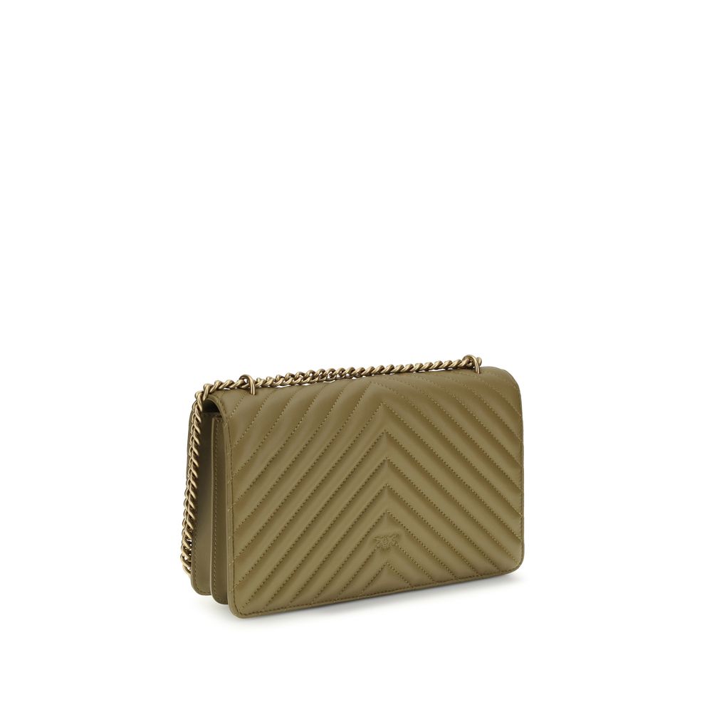 Bicolor Calf Leather Bos Taurus Shoulder Bag