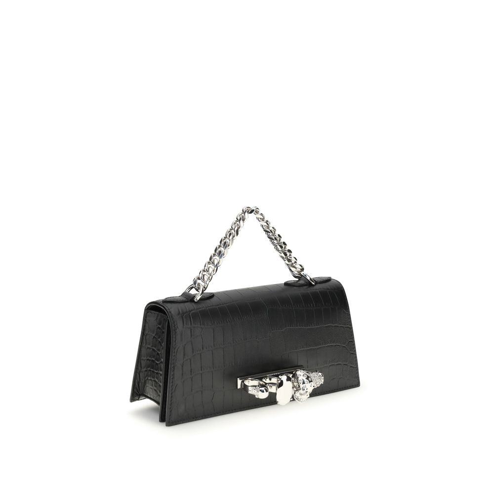 Black Calf Leather Bos Taurus Shoulder Bag