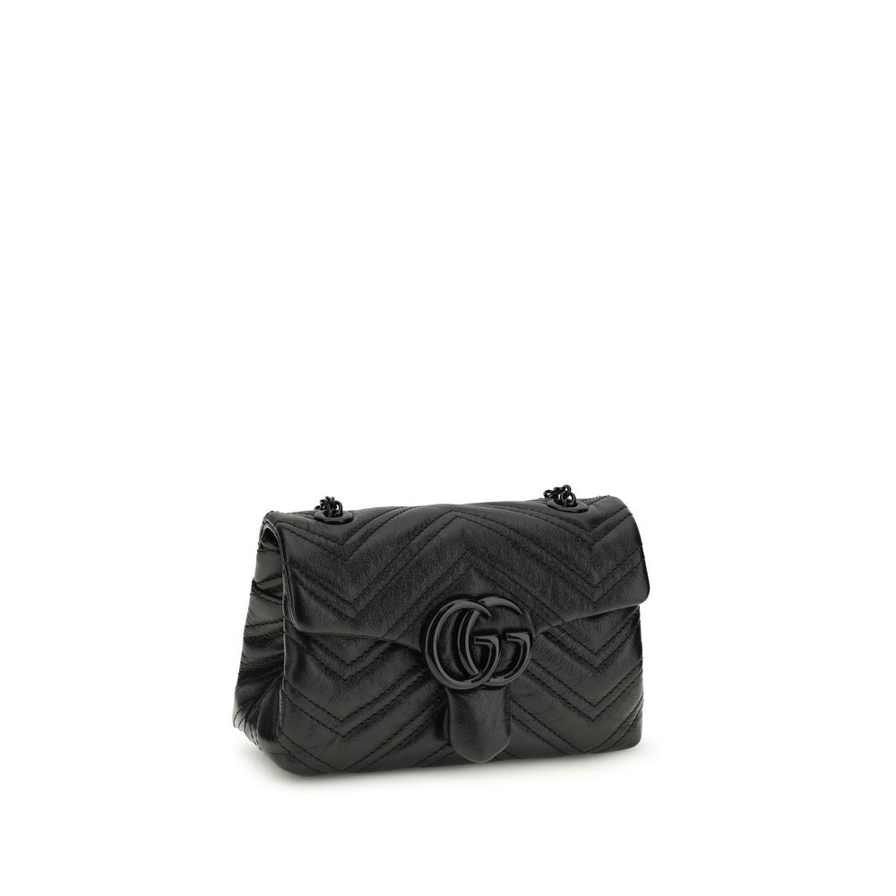 Black Calf Leather Bos Taurus Shoulder Bag