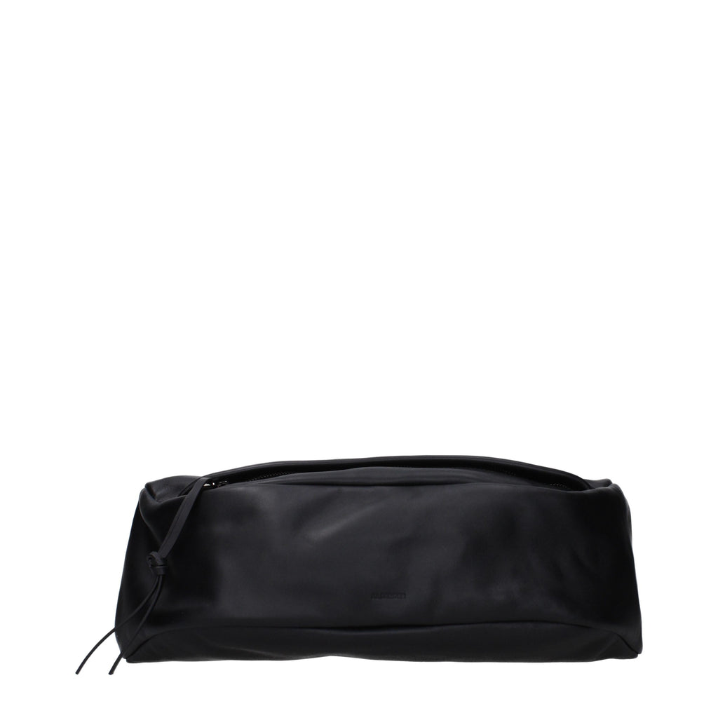 Black Leather Backpack