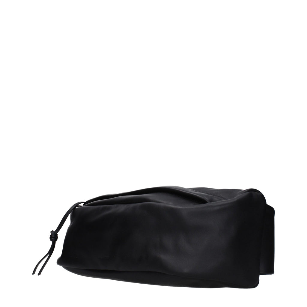 Black Leather Backpack