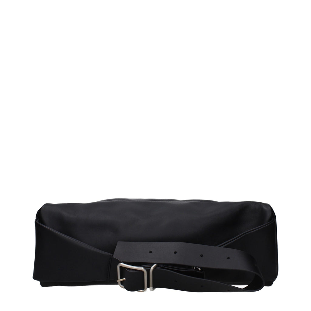 Black Leather Backpack