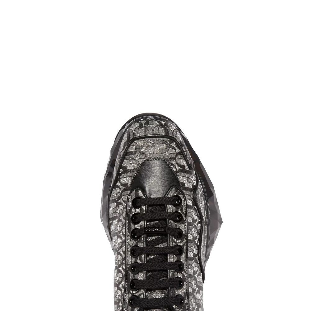 Black Calfskin Sneakers