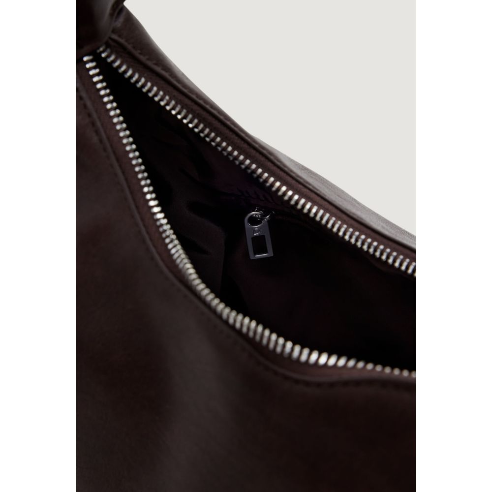 Brown Polyethylene Handbag