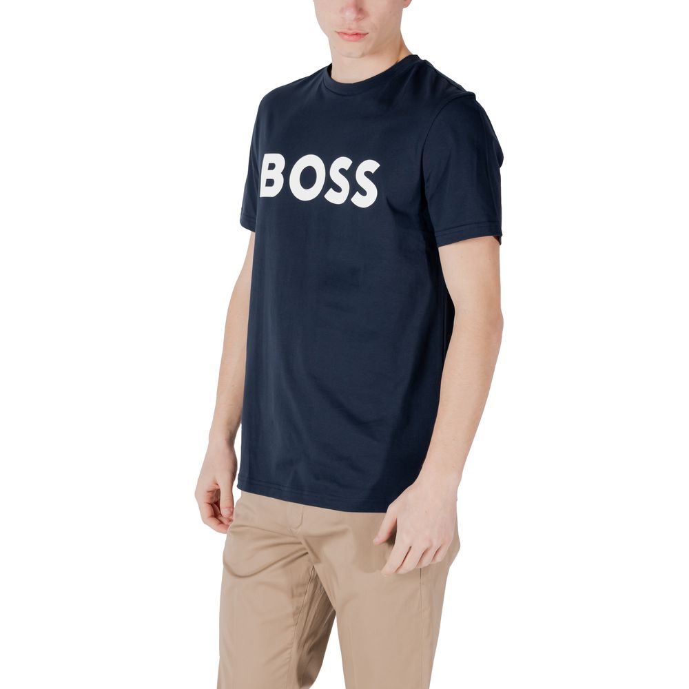 Blue Cotton T-Shirt