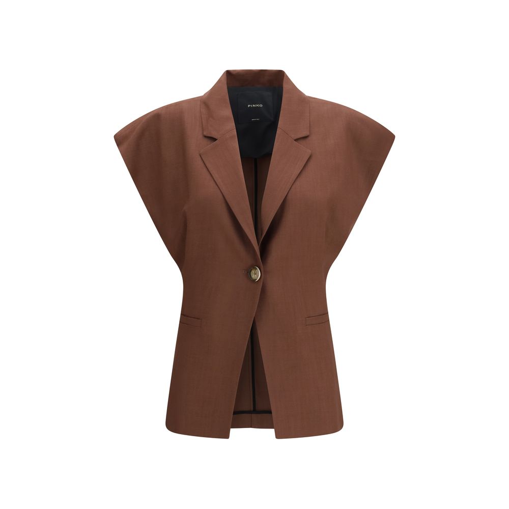 Brown Viscose Jacket