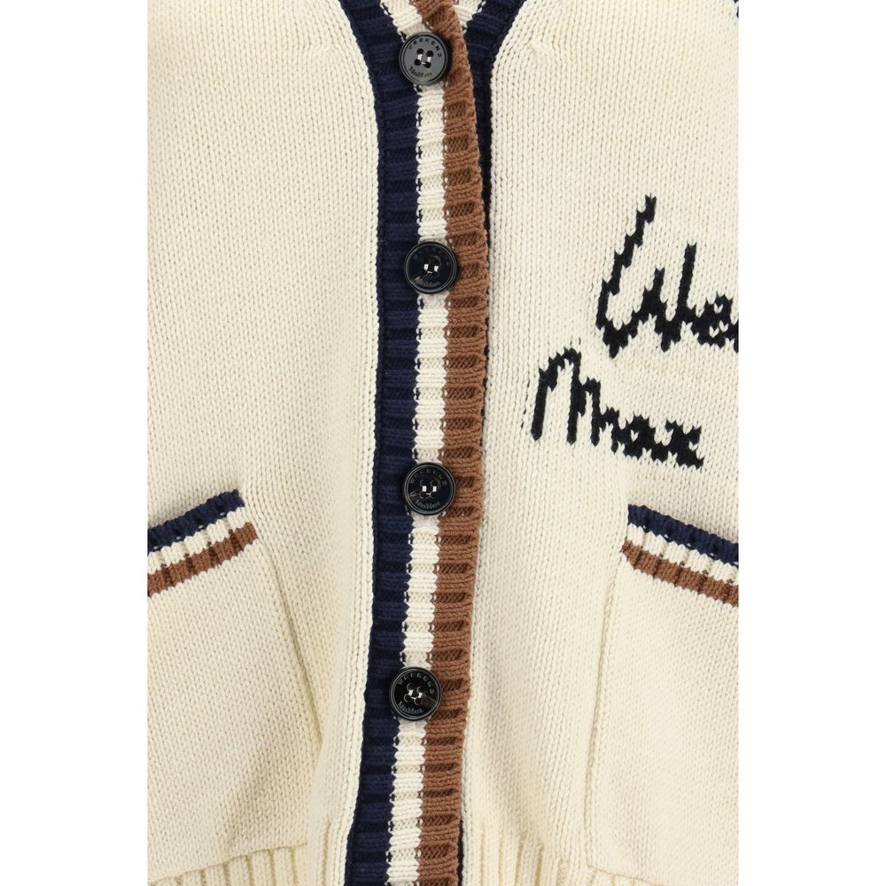 Beige Cotton Cardigan