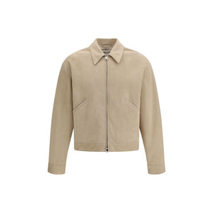 Beige Lamb Ovis Aries Aries Bomber