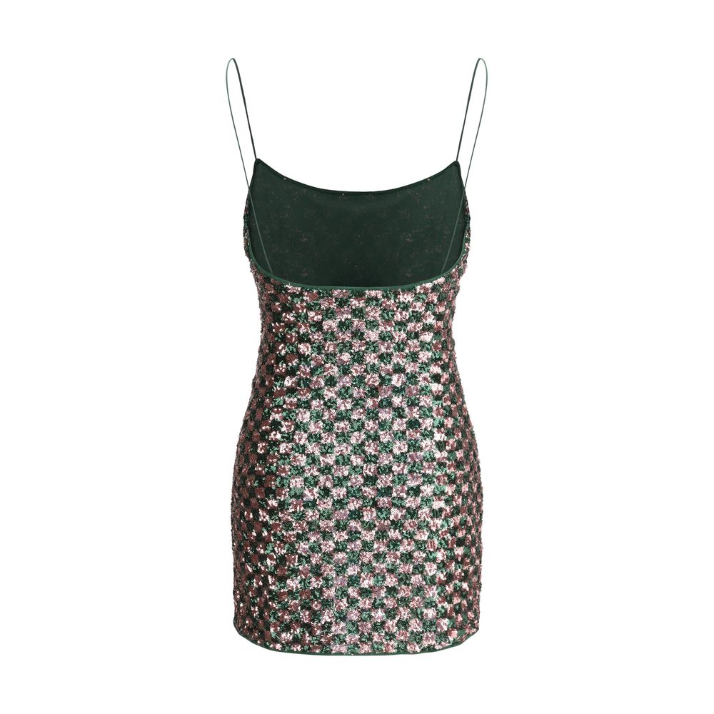 Multicolor Polyester Cocktail Dress