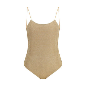 Gold Metal One-Piece Swimsuit