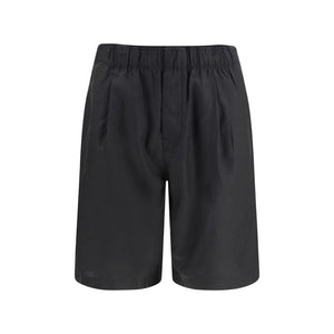 Black Copper Bermuda Shorts