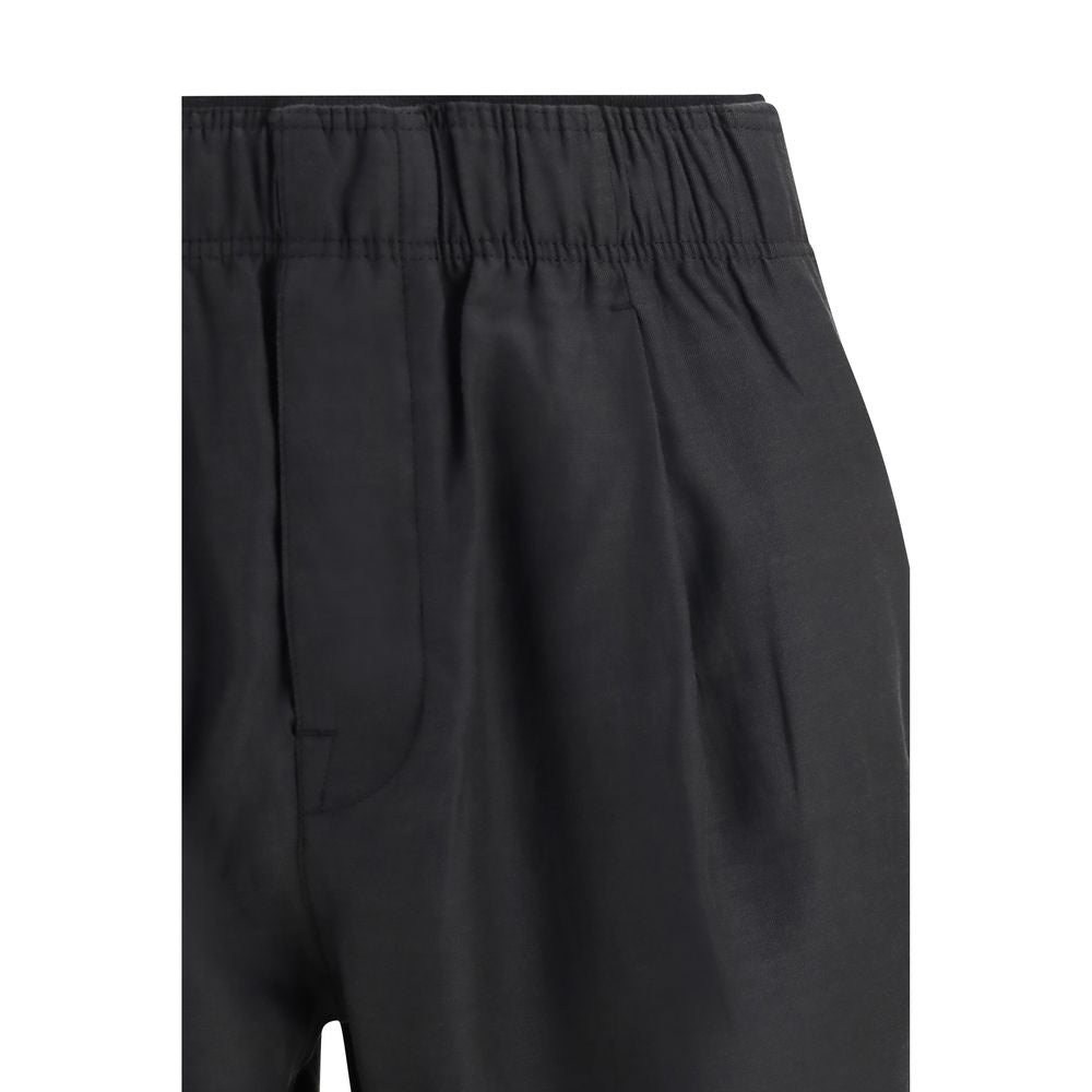 Black Copper Bermuda Shorts