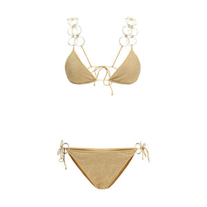 Gold Polyamide Bikini