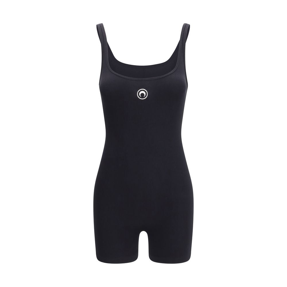 Black Cotton Jumpsuit
