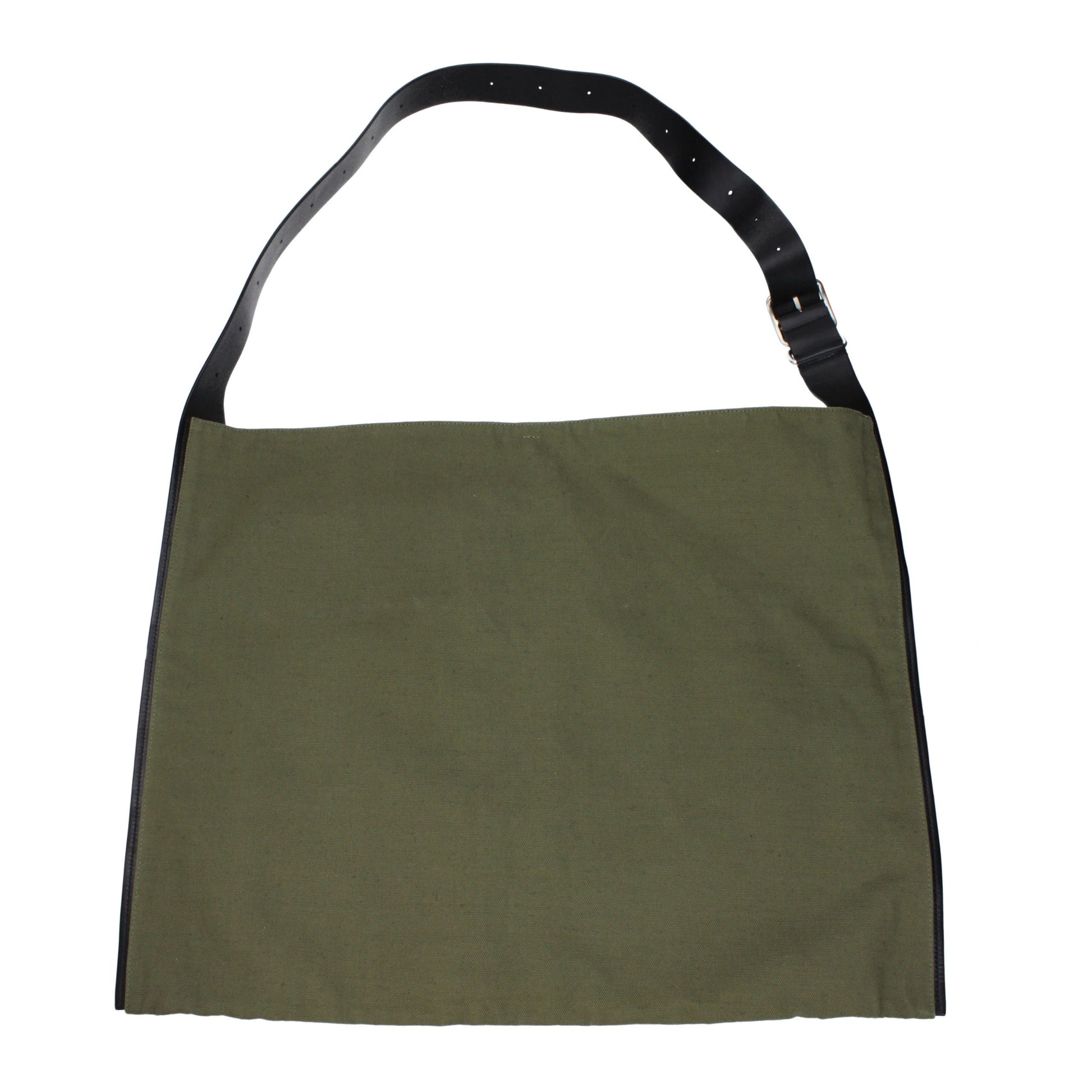 Green Fabric Shoulder Bag