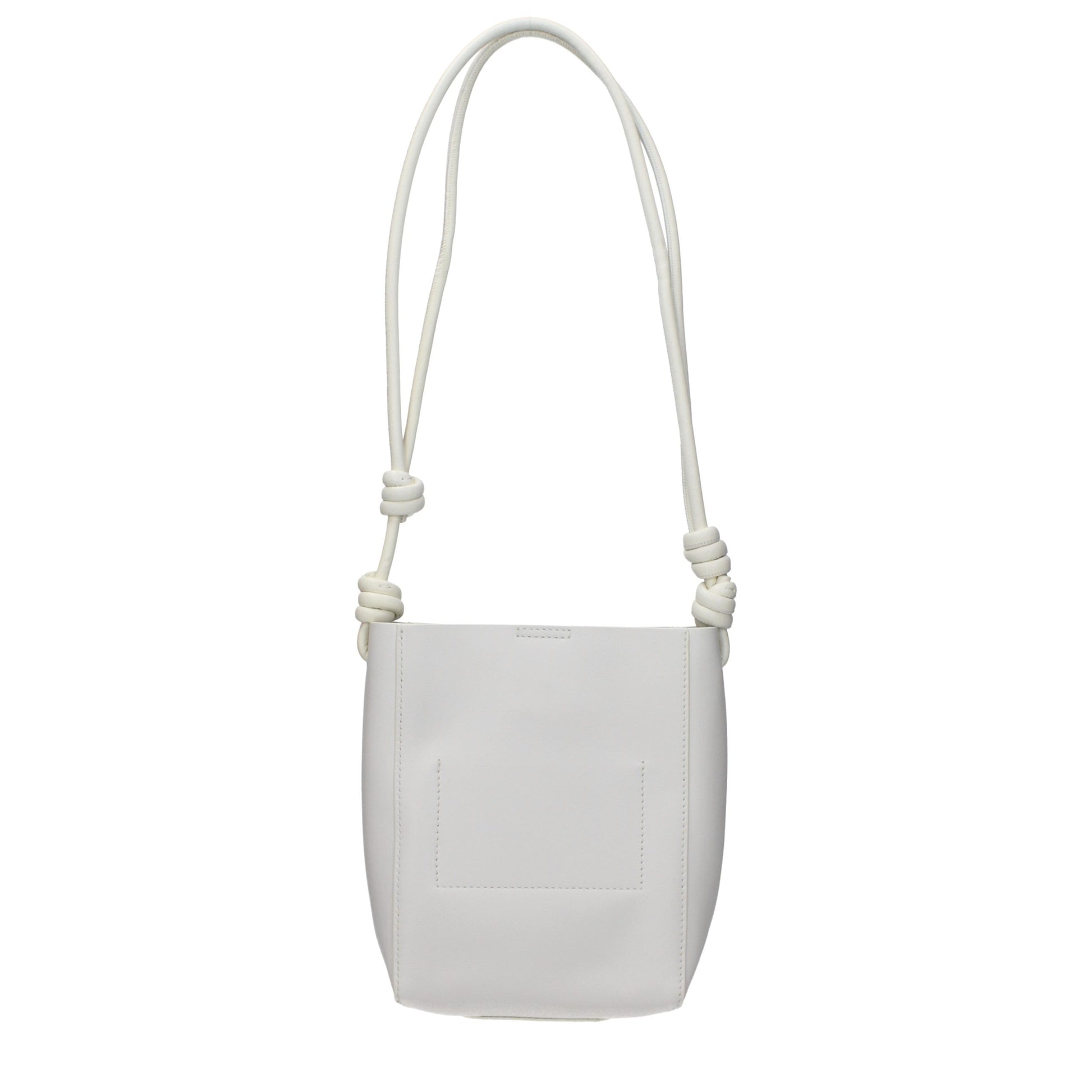 Beige Leather Shoulder Bag