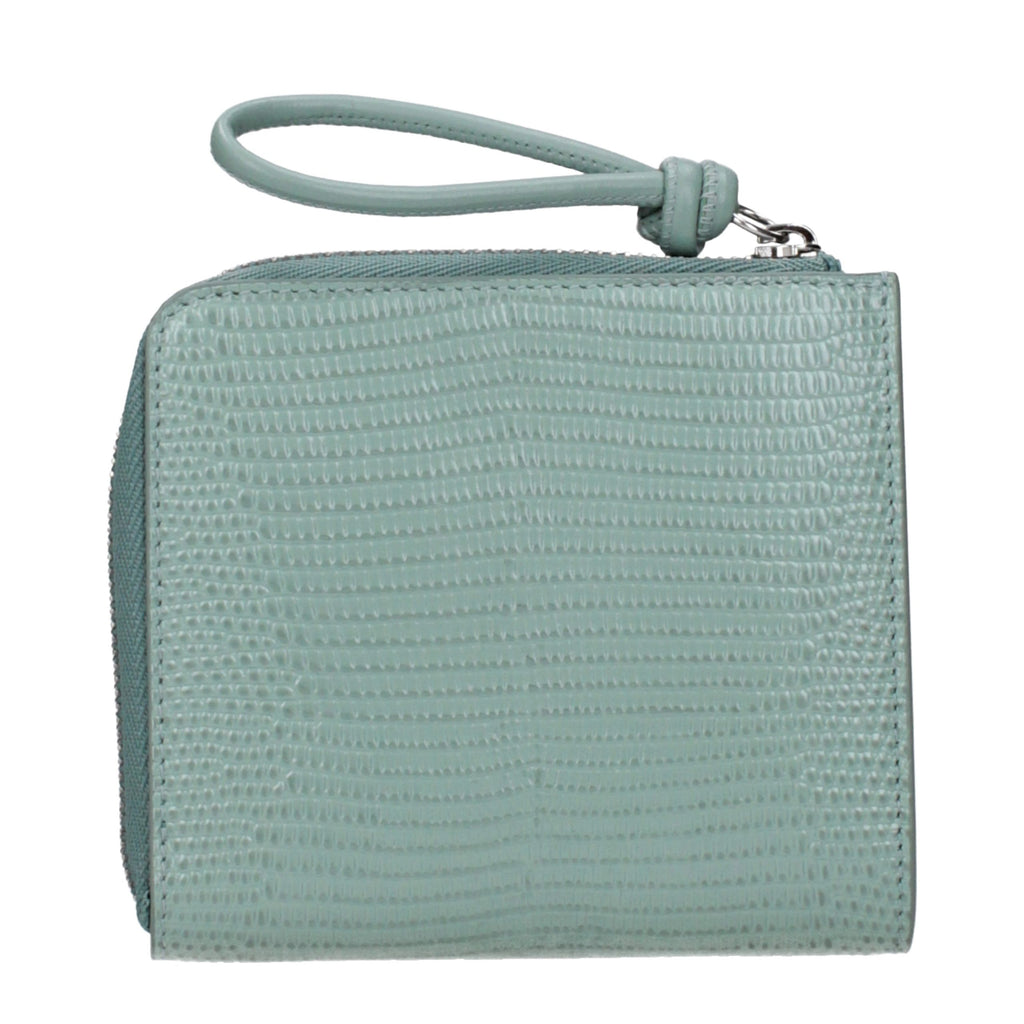 Green Leather Wallet