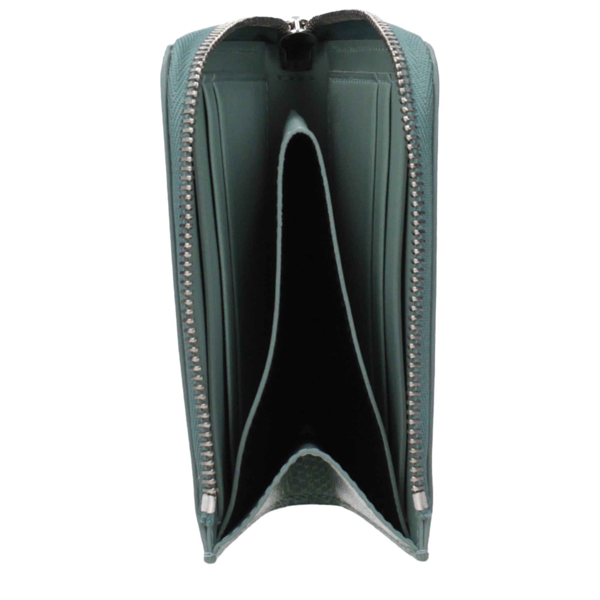 Green Leather Wallet