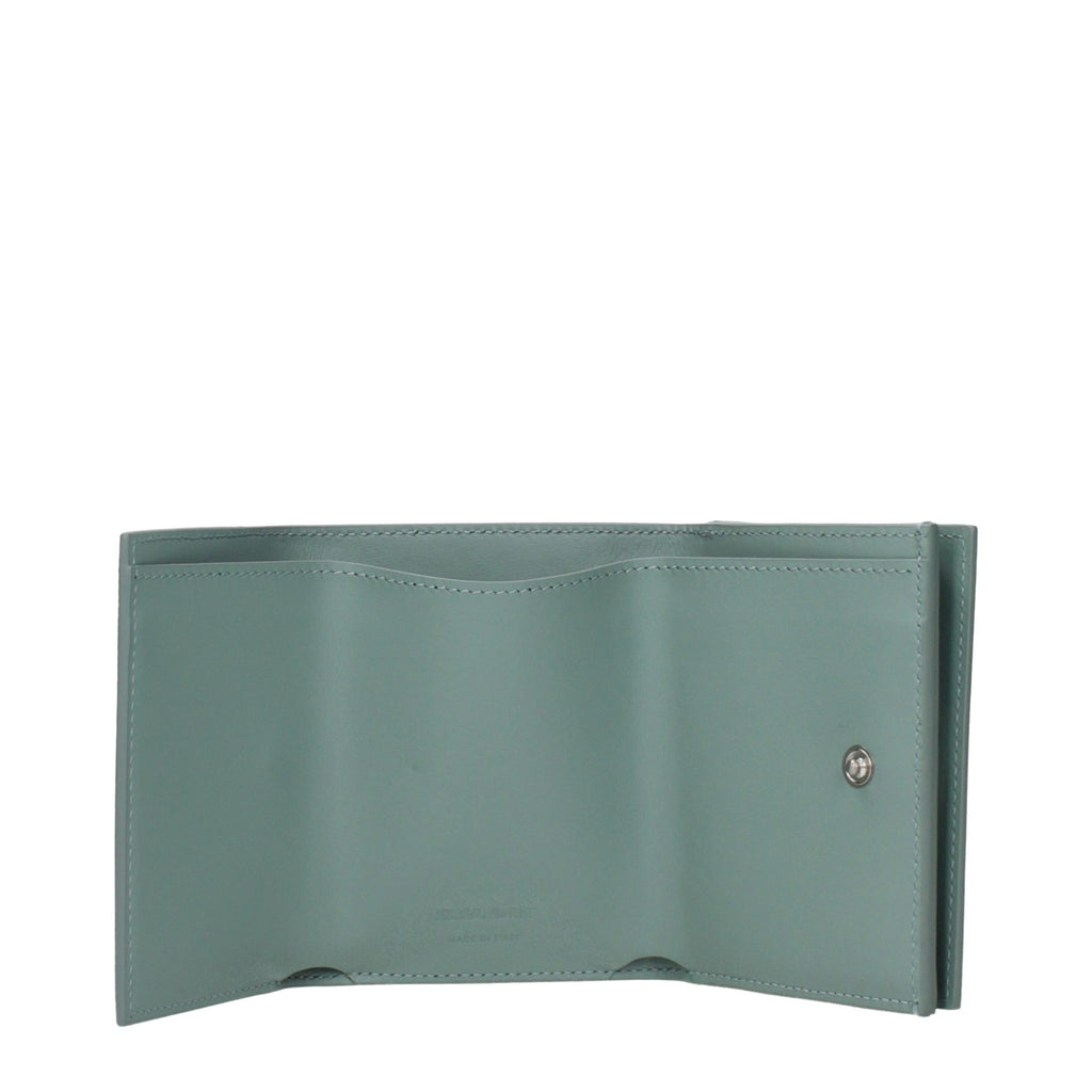 Green Leather Wallet
