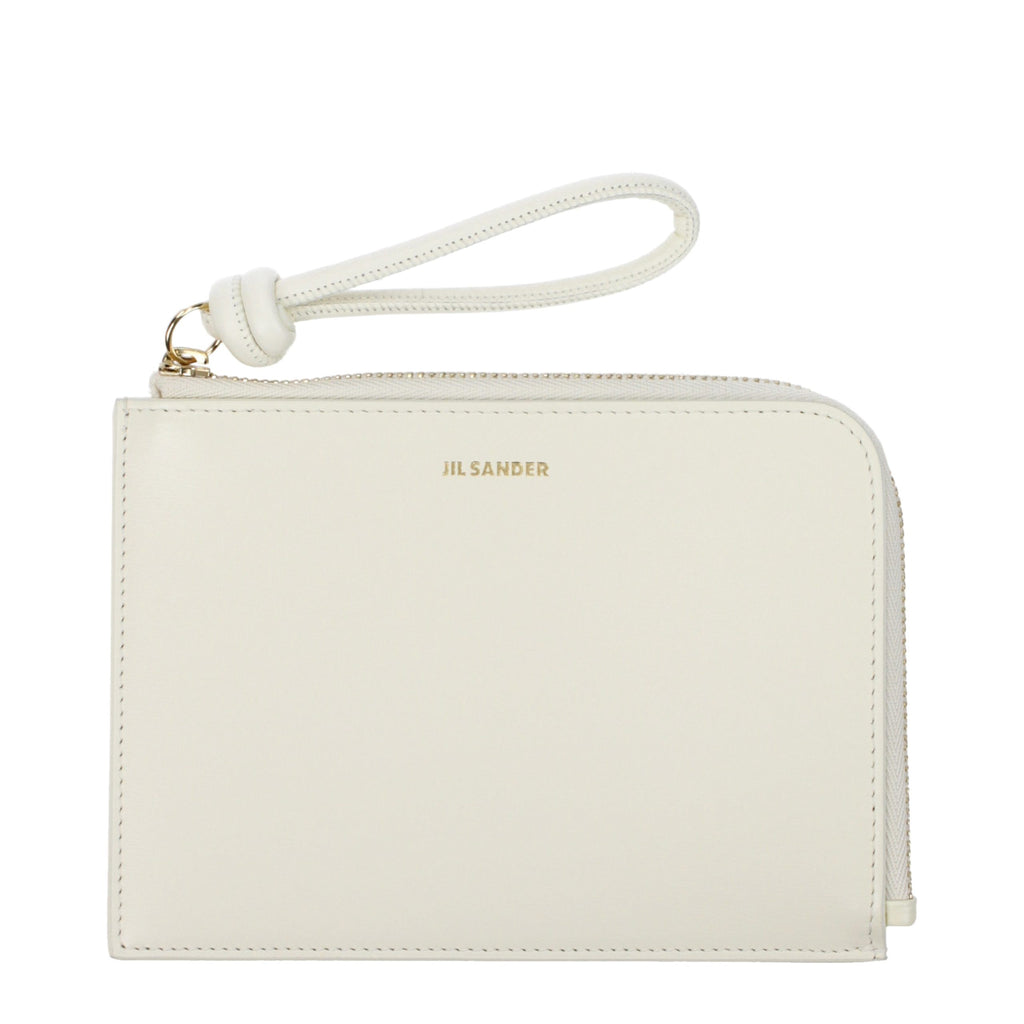 Beige Leather Wallet