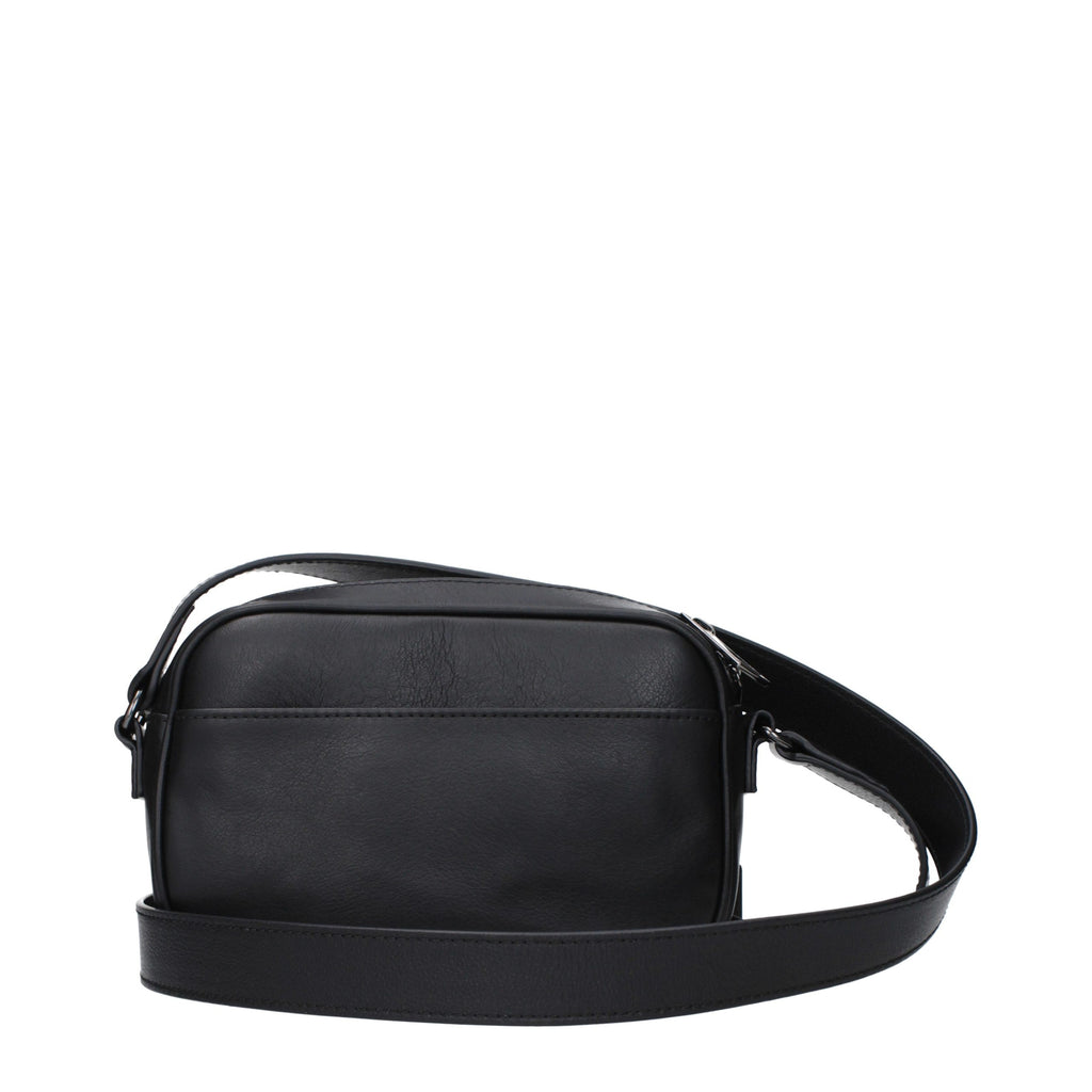 Black Leather Crossbody Bag