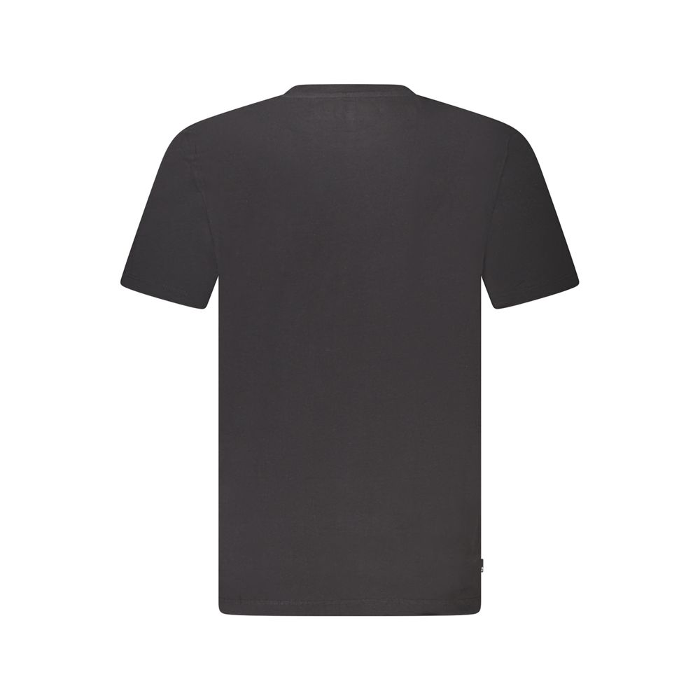 Black Organic Cotton Men T-Shirt