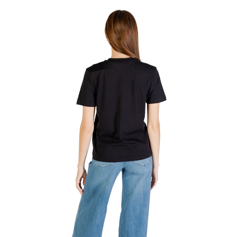 Black Cotton T-Shirt