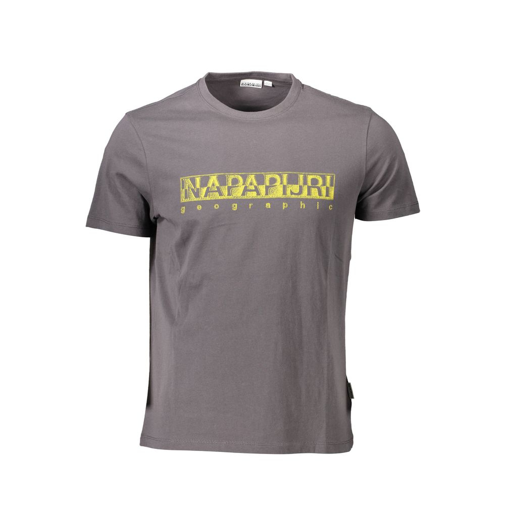Grigio Cotton Mens T-Shirt