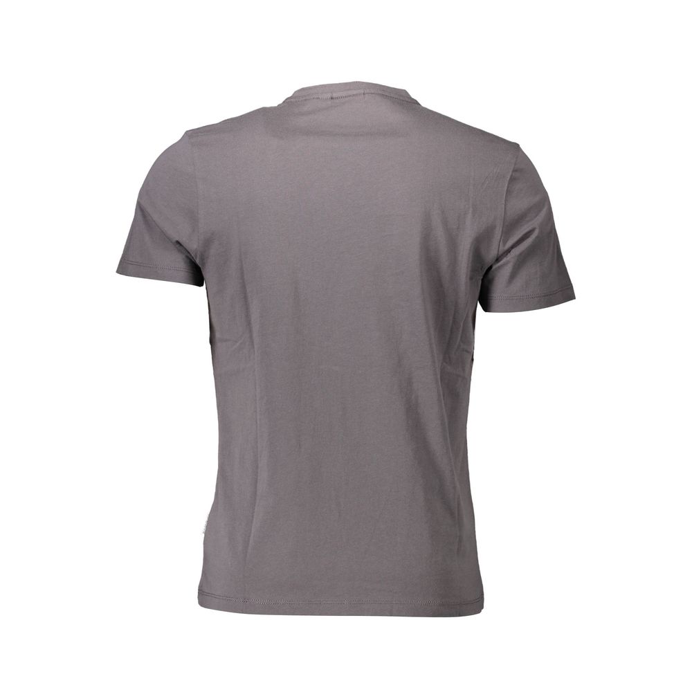 Grigio Cotton Mens T-Shirt