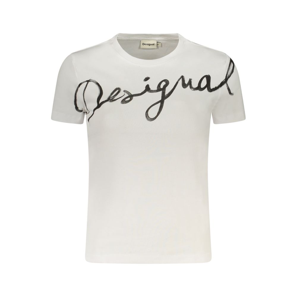 Bianco Cotton Women T-Shirt