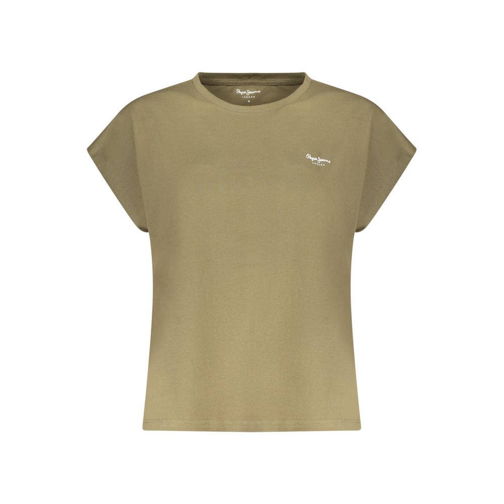 Green Organic Cotton Women T-Shirt