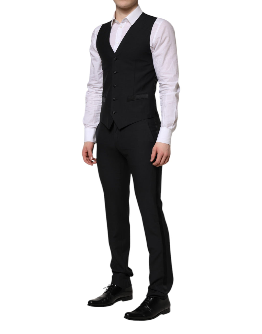 Dark Blue MARTINI 2 Buttons 3 Piece  Suit