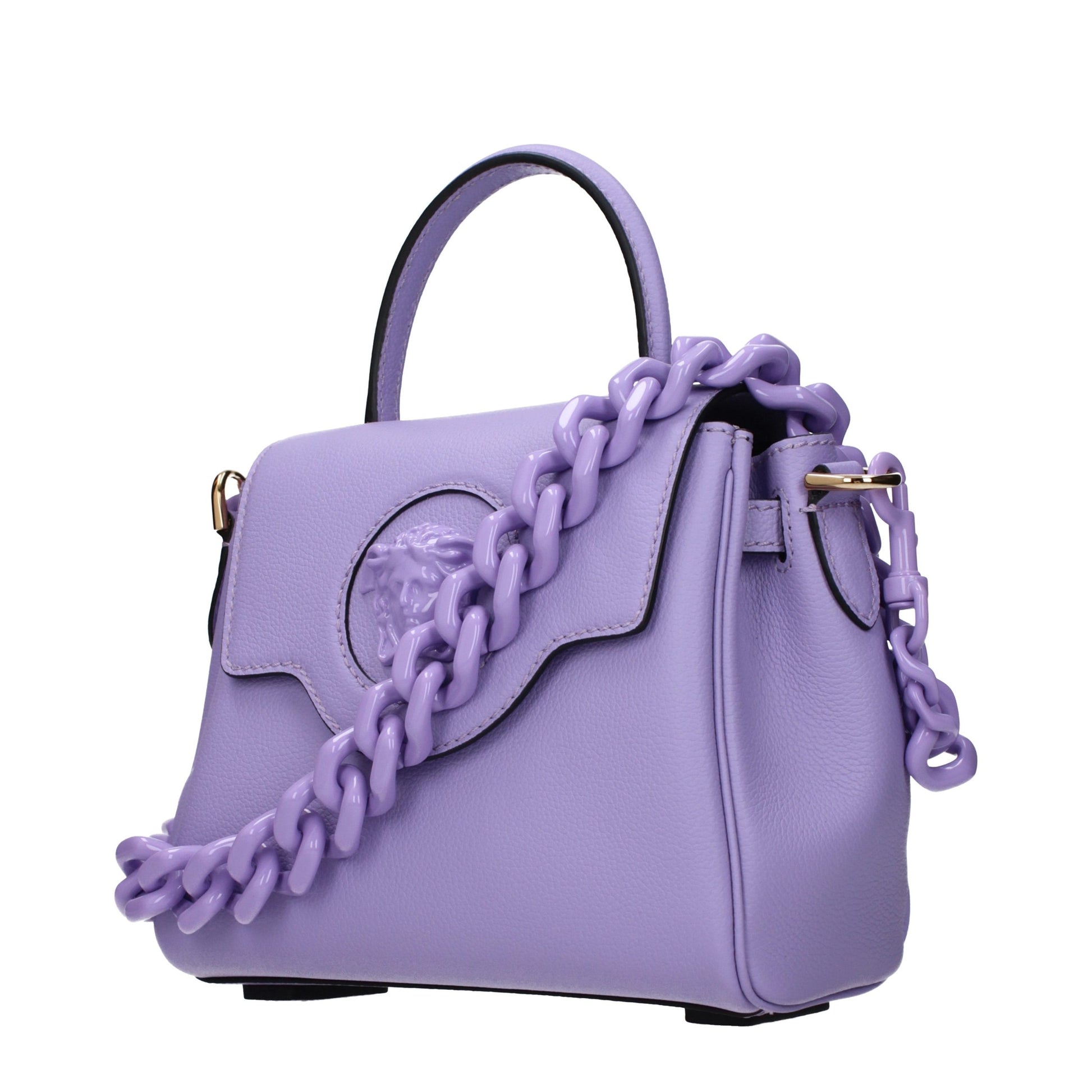 Pink Leather Handbag