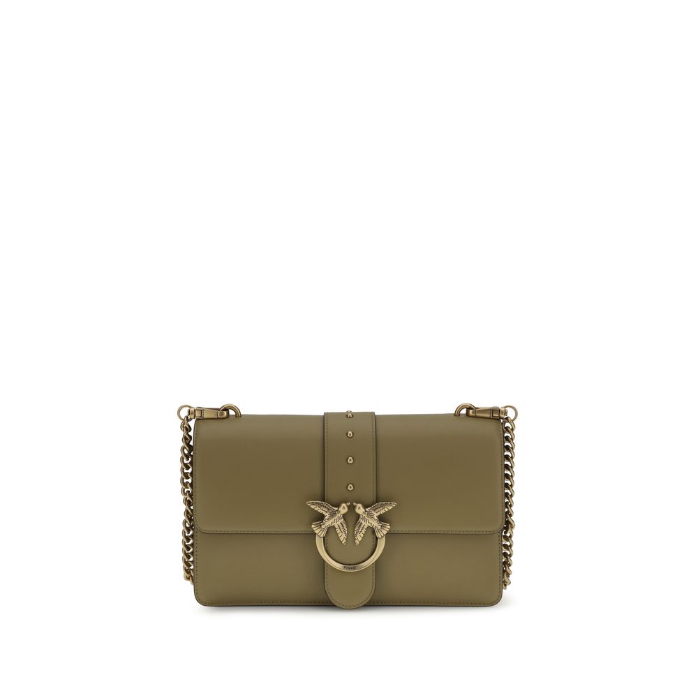 Bicolor Calf Leather Bos Taurus Shoulder Bag