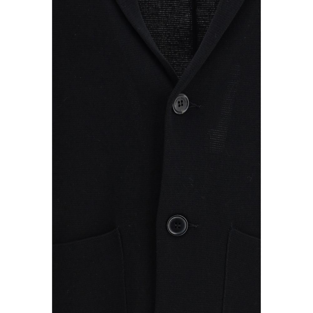 Black Polyamide Coat