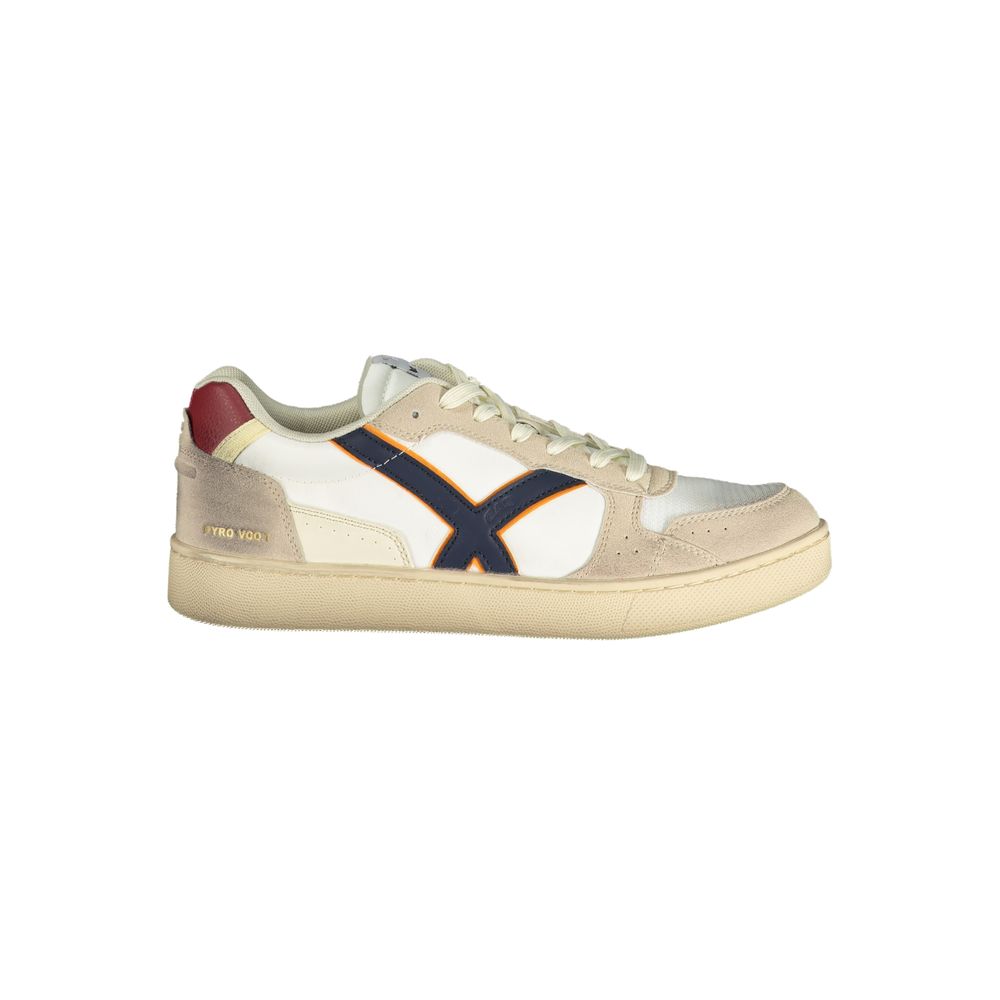 Bianco Polyurethane Men Sneaker