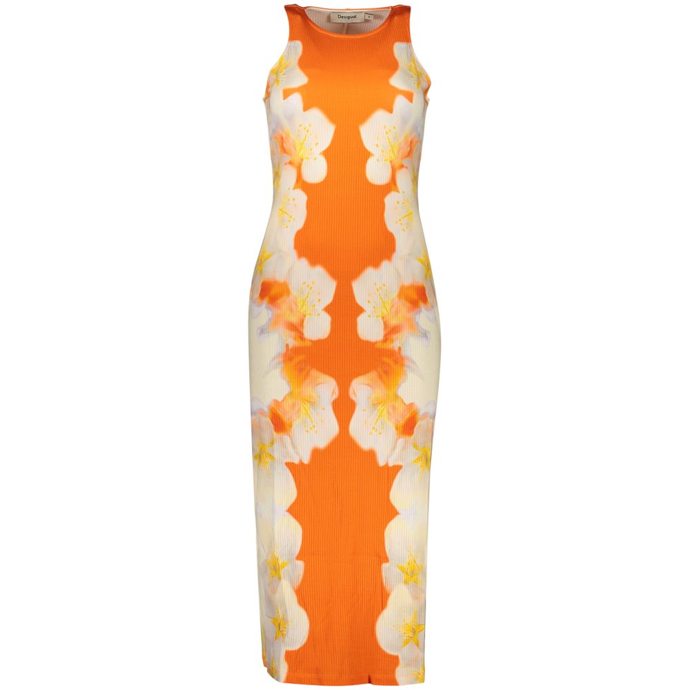 Arancione Viscosa Women Dress