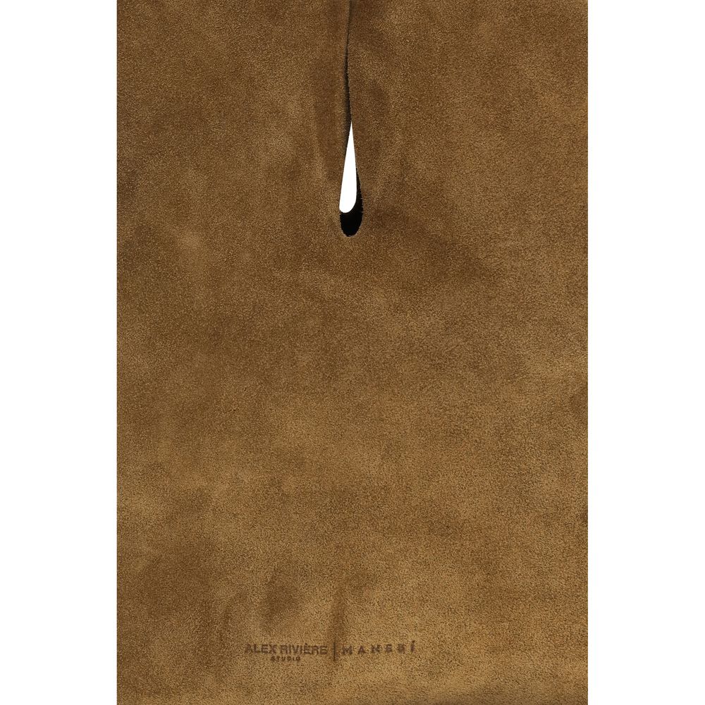 Brown Calf Leather Bos Taurus Shoulder Bag