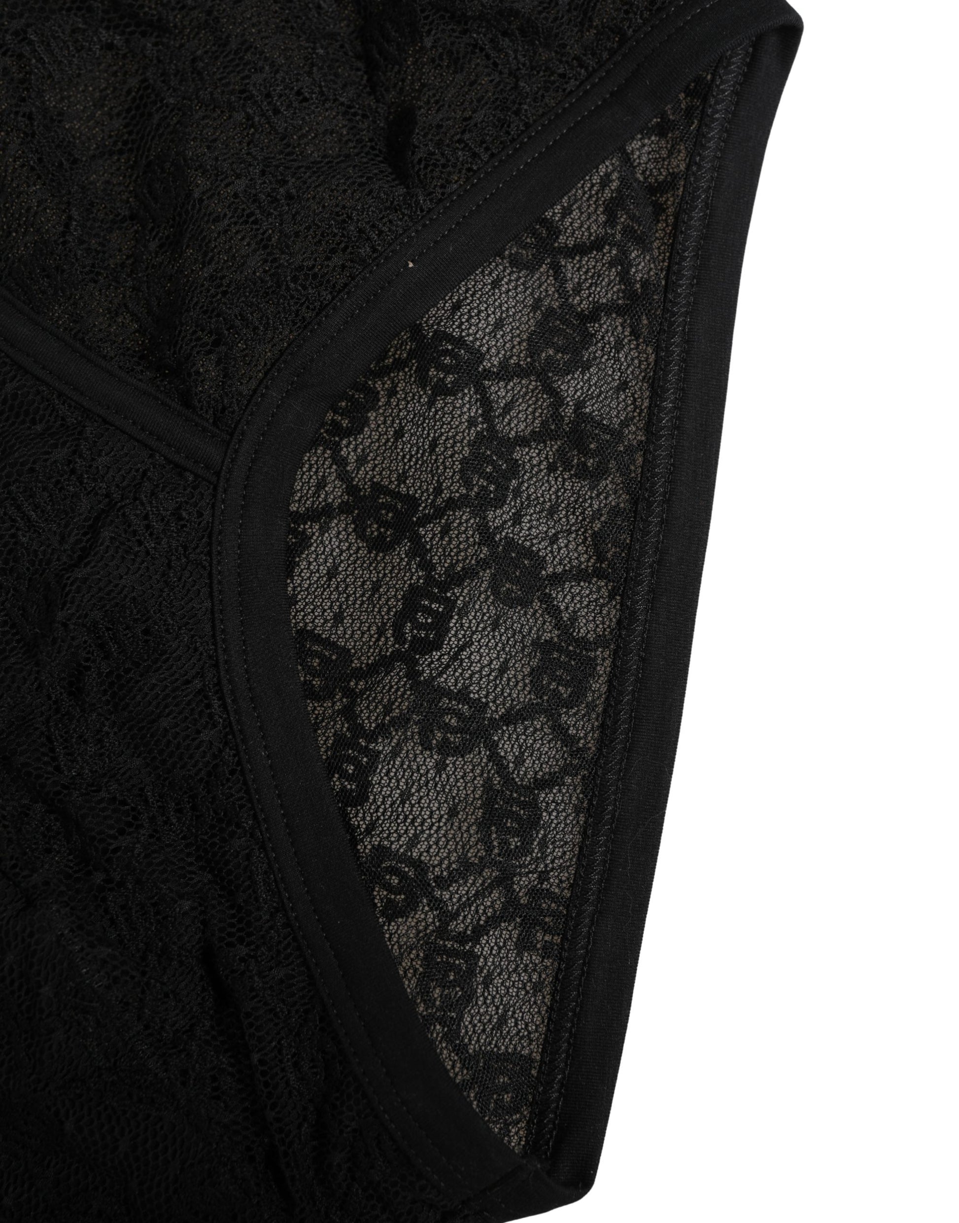 Black Nylon DG Logo Men Brando Brief Underwear