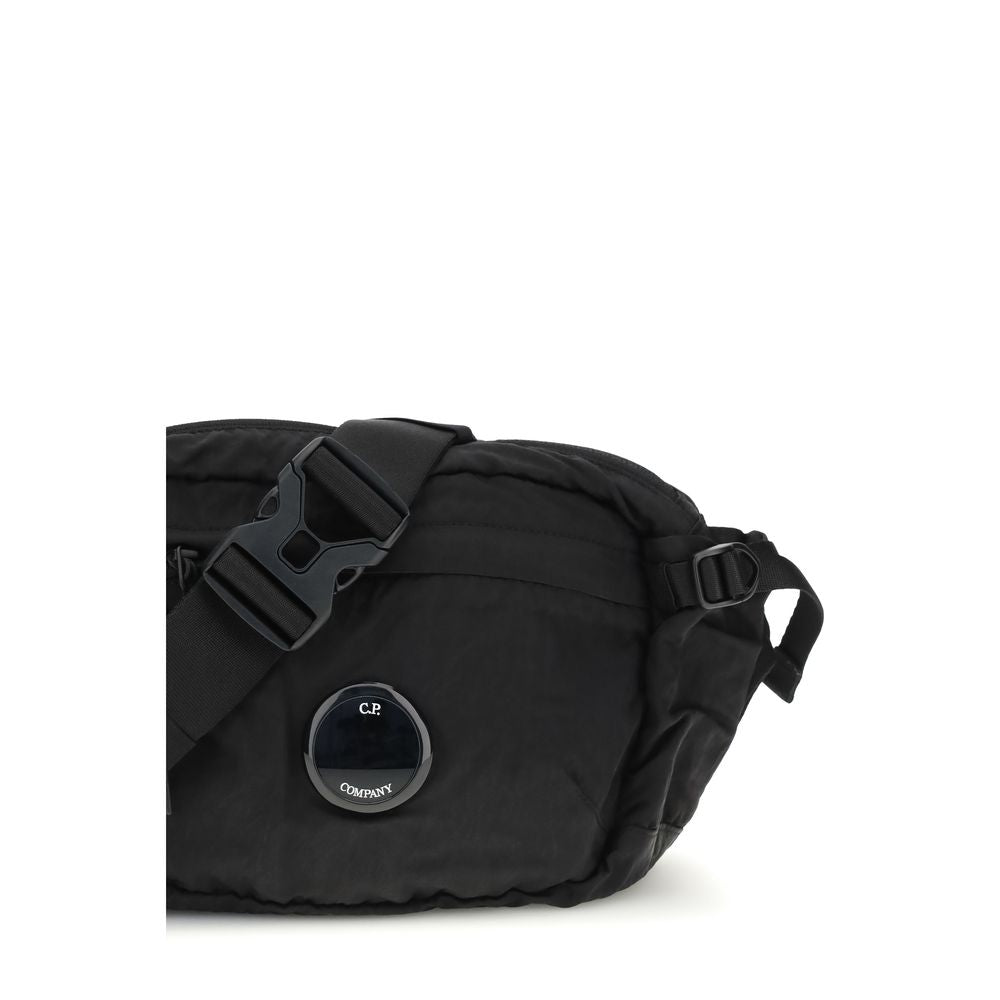 Black Polyamide Shoulder Bag