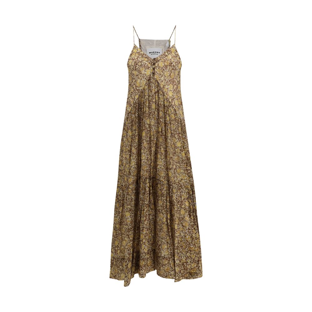 Bicolor Cotton Casual Dress