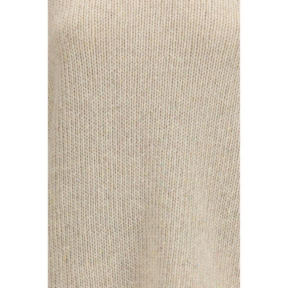 Beige Cashmere Sweater