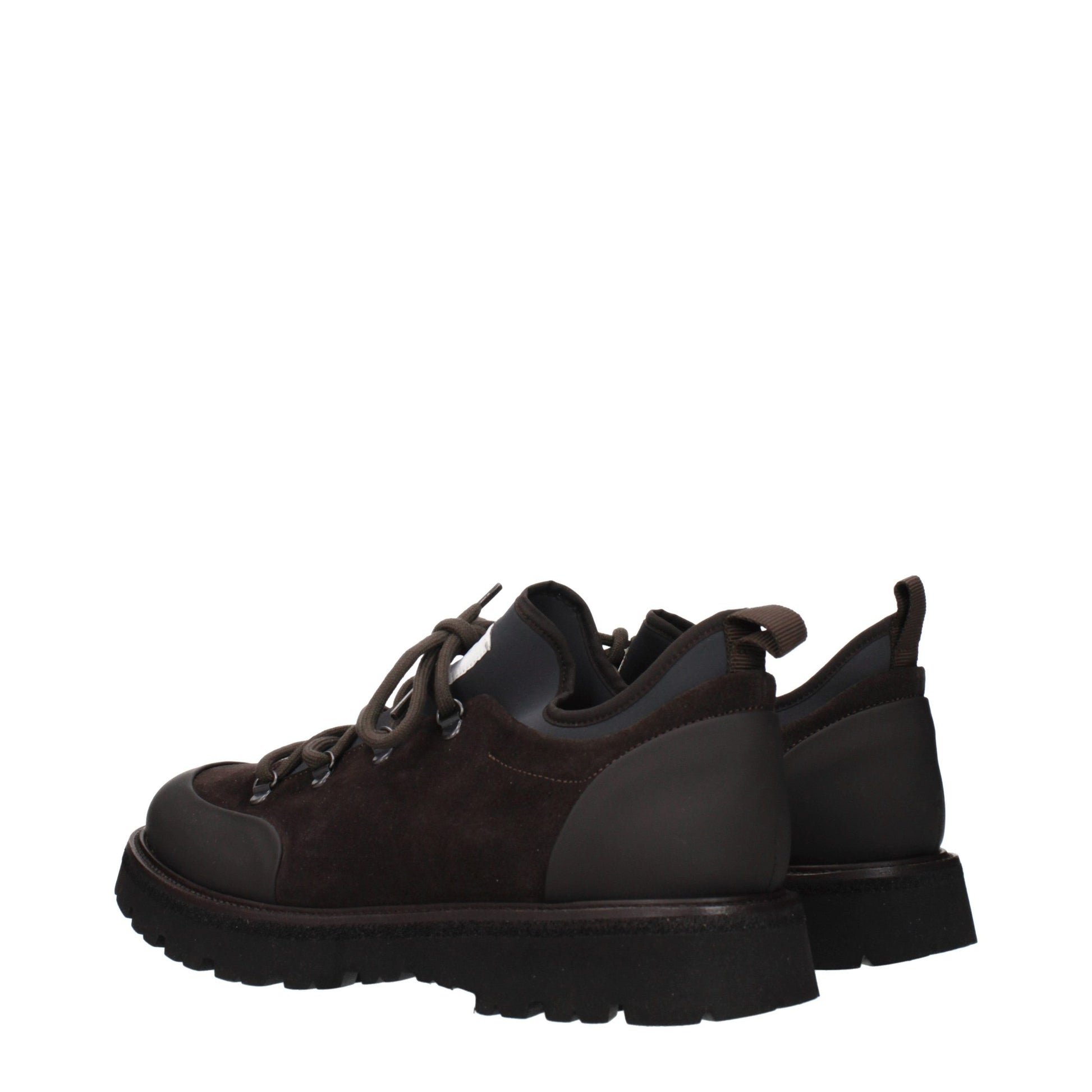 Brown Leather Athletic Sneakers