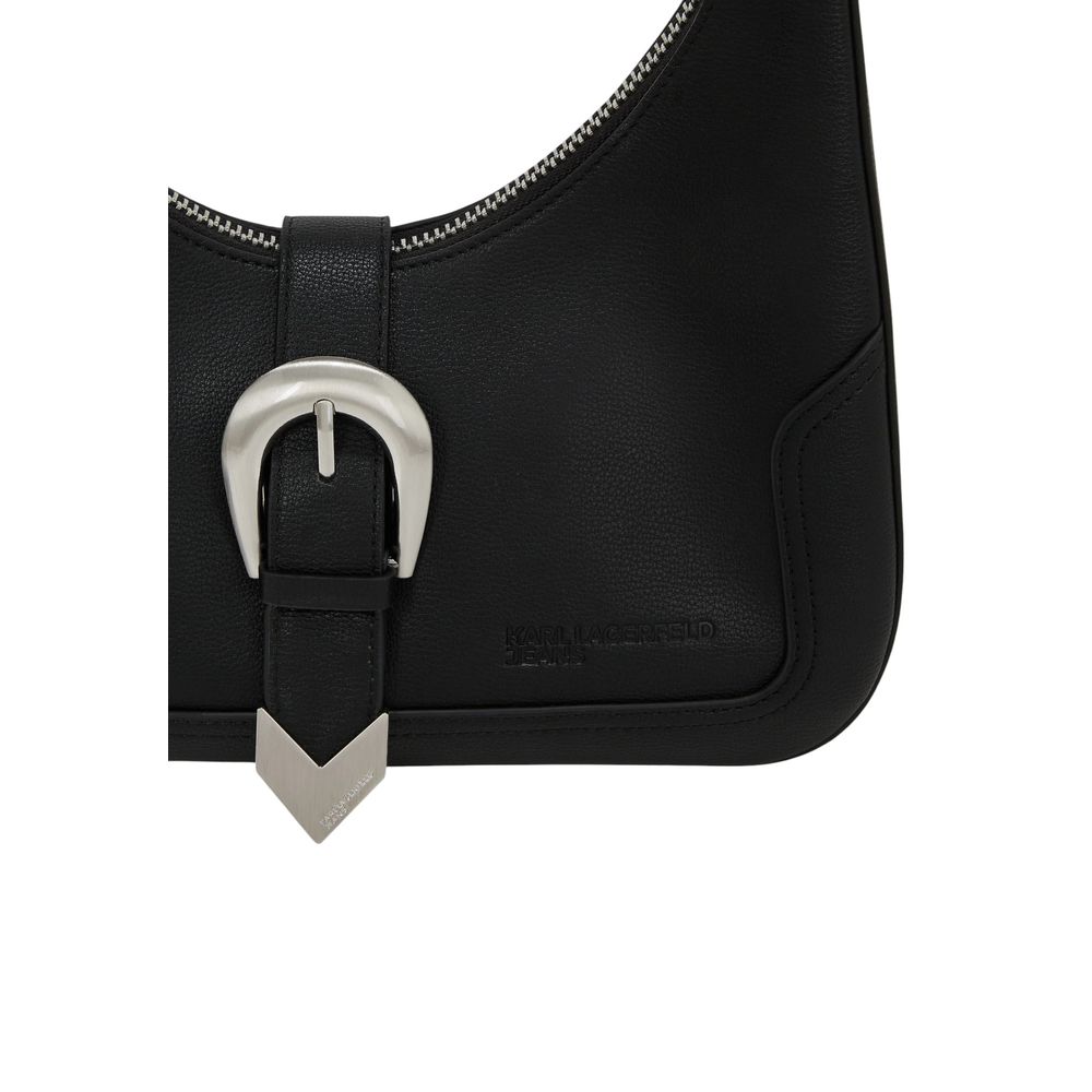 Black Polyethylene Handbag